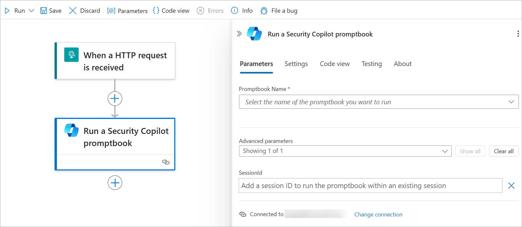 Submit a Copilot promptbook