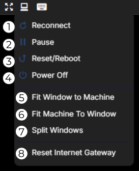 Display a Menu