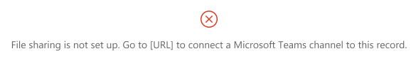 File sharing is not set up File sharing is not set up.