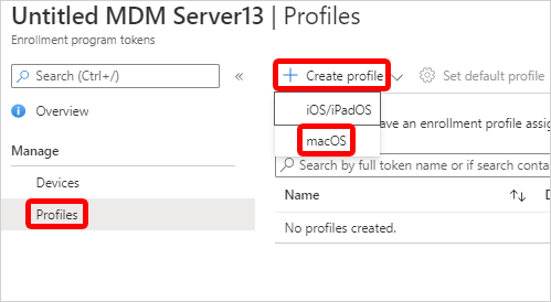 Create a policy screenshot.