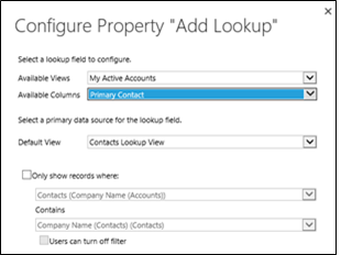 Add lookup in Editable Grid control.