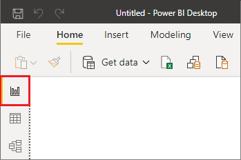 Screenshot of the Report view icon.