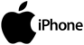 Screenshot of icon representing an iPhone device category for Power BI mobile app support.