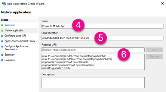 Screenshot showing AD FS Application Group Wizard 02.