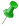 Pushpin Green Pushpin Green
