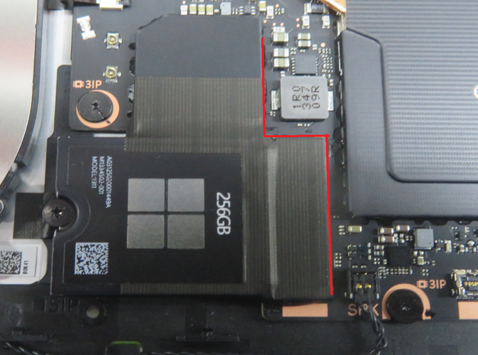 Screenshot that shows the edges of tape matching the arrangement.