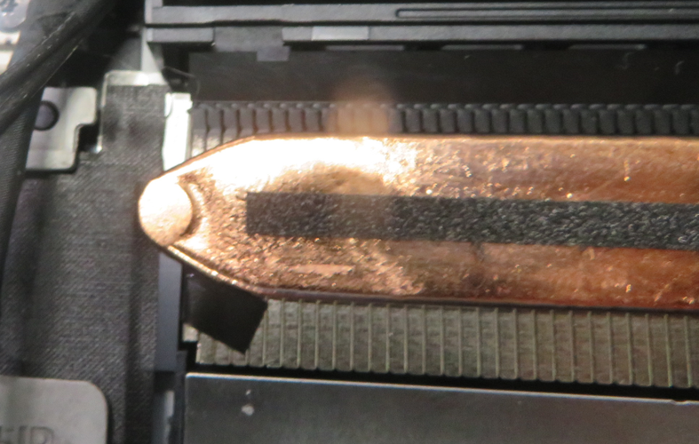 Screenshot that shows a close up of a metal object.