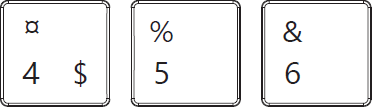 Screenshot that shows Nordic 4 5 6 key cluster with regional symbol placements.