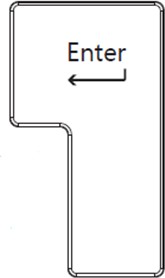 Enter key - Japan layout