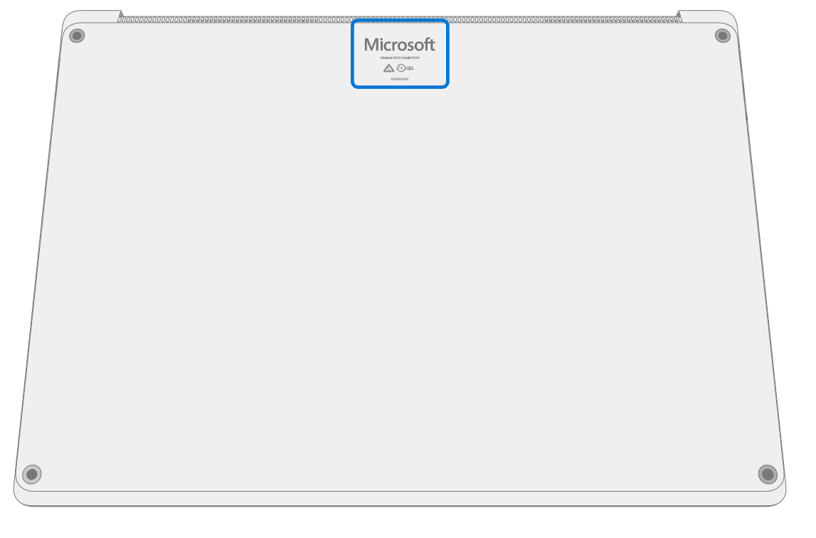 A white rectangular object with a blue label Description automatically generated
