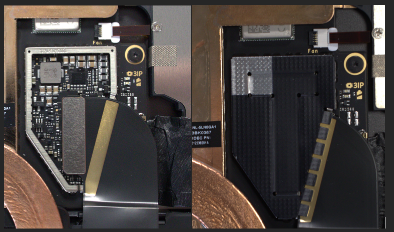 Screenshot that shows reconnecting display FPC and installing new shield with tape strip