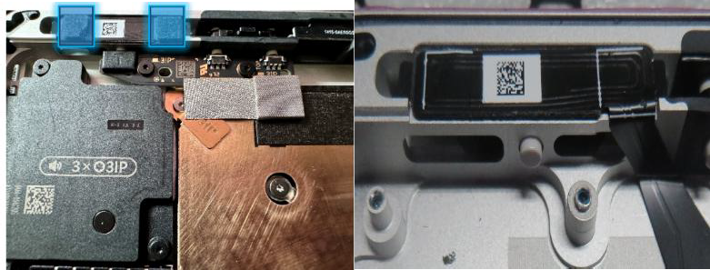 Screenshot that shows placement of two new NFC foam blocks aligned with white reference lines.