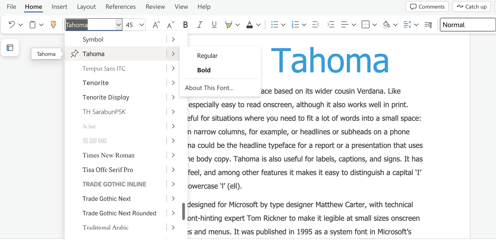 Tahoma Poster 5