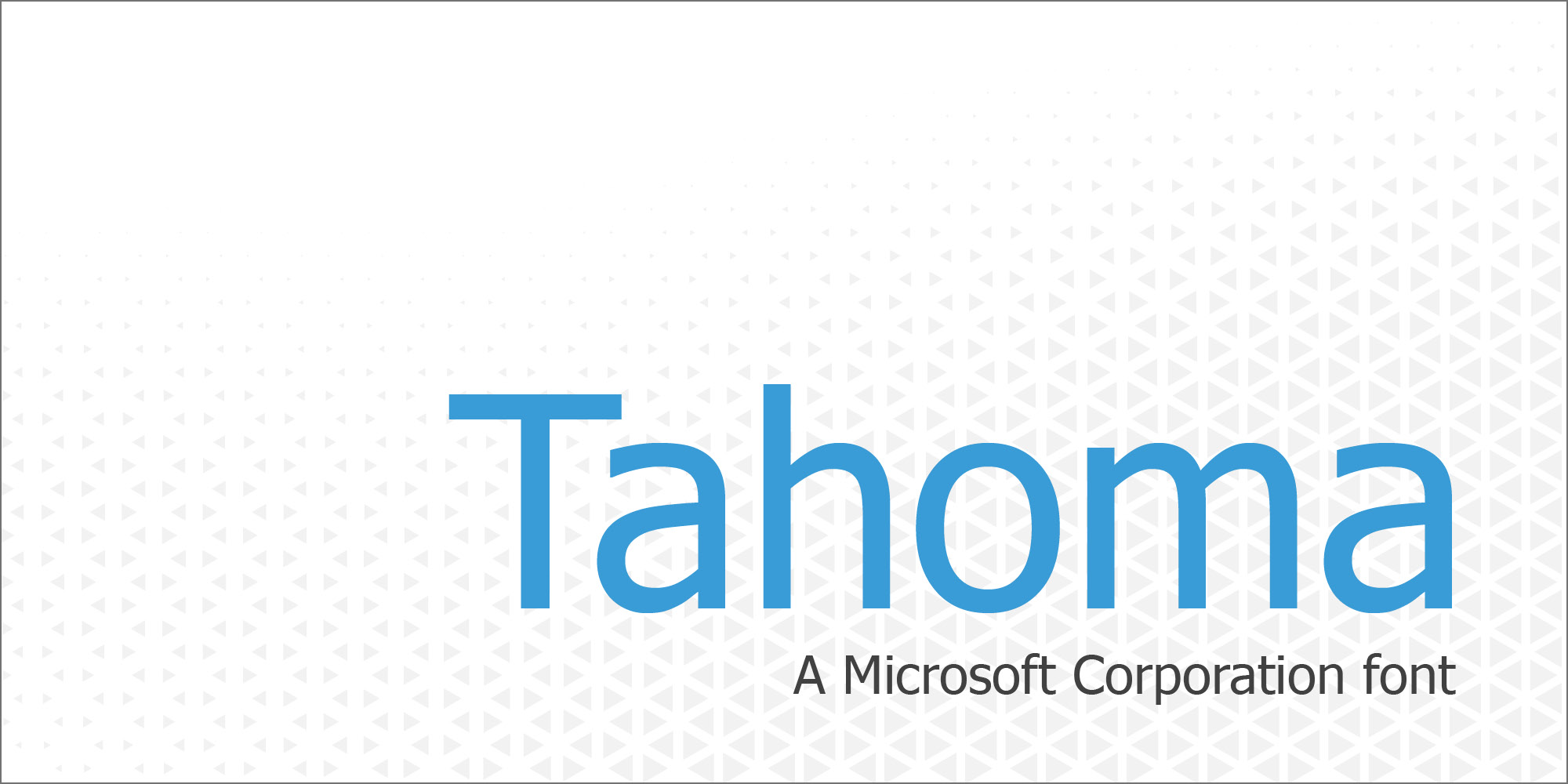 Tahoma Poster 1