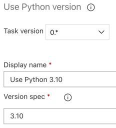 Establecimiento de la versión de Python&nbsp;2 en Azure DevOps