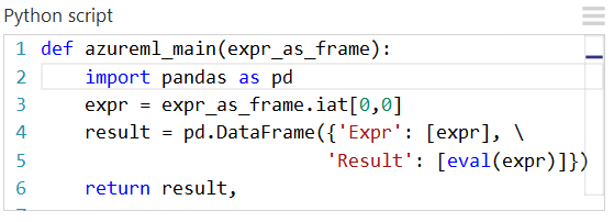Expresión de Pandas en Python