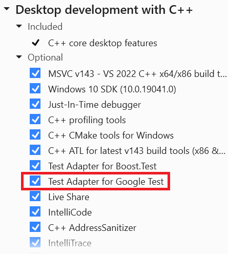 Google Test をインストールする