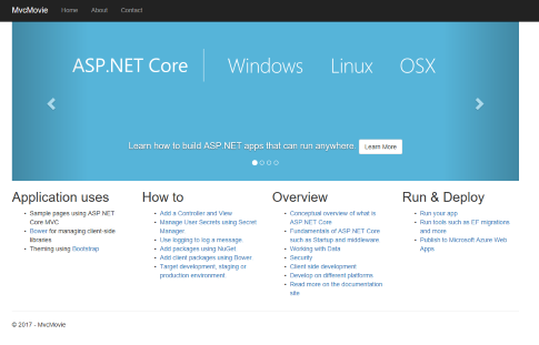 ASP.NET 核心网页，从容器中的 localhost 运行
