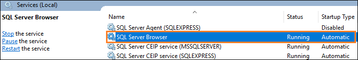 SQL Server 浏览器服务
